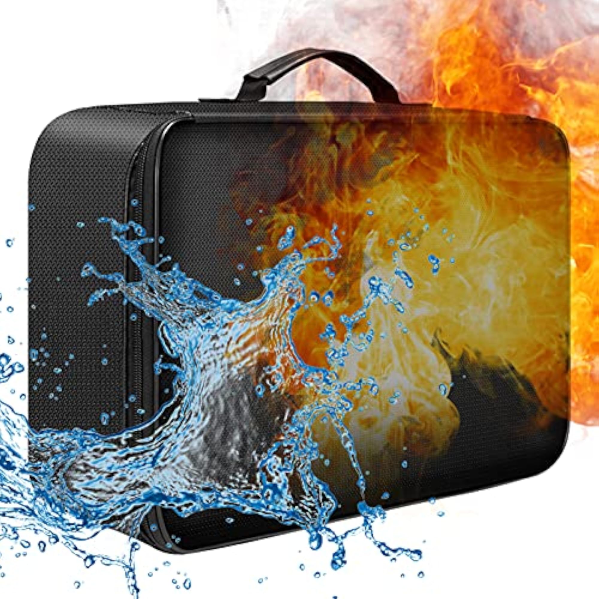 Fireproof Document Bag with Zipper Closure